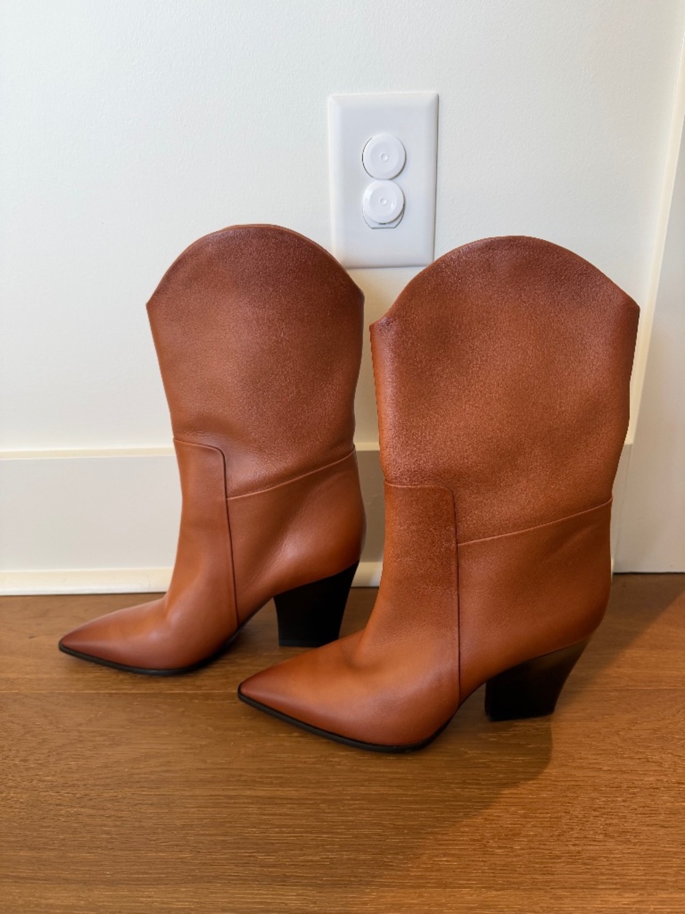 Santoni western boots